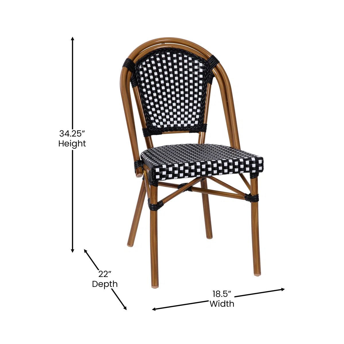 18.25'' H Side Chair (Set of 2)