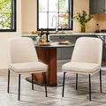 Fabric Upholstered Parsons Side Chair Dining Chair