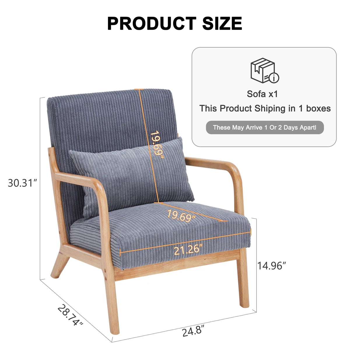 Upholstered Armchair